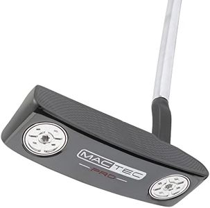 MacGregor Golf MACTEC Pro 1 Putter, Right Hand, Black, 34"