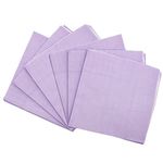 Light Purple Serviettes Napkins 33cm,20P Party Paper Napkin Disposable,Beverage Luncheon Decorative Paper Napkin Soft Solid Colour Napkins Dinner Napkin Cocktail Napkins 2 Ply for Bar,Restaurant,Party