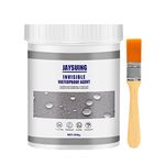 Transparent Polyurethane Waterproof Coating Agent: Invisible Clear Waterproof Sealant - 300g Anti-Leaking Adhesive Agent Coating Tile Trapping Repair Wall Mending Agent Glue for Home Roof Bathroom