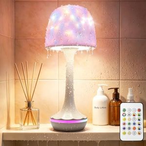 VTYXCTIGJ Waterproof LED Ocean Projector Shower Lamp, Portable Table Lamps