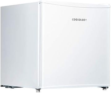Cookology MFZ32WH Table Top Mini Freezer - Small Freezer with 31 Litre Capacity - Adjustable Temperature Control - Adjustable Legs - Removable Wire Shelf - 4 Star Freezer Rating - White
