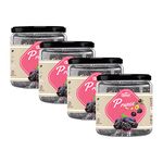 RRaams Prunes 250gm | Prunes Healthy Fruit | Dry Fruit | Gluten Free | Organic Indian Fruit | Prunes | Rich In Proteins And Nutrients | Prunes 250gm (Pack Of 4)