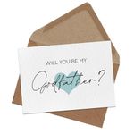 Will you be my Godfather card - Godfather Proposal Card - Will you be my Godfather gifts (Godfather)