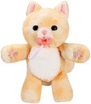 Little Live Pets - Cozy Dozys: Ginger The Kitty | Interactive Plush Toy Kitty. 25+ Sounds and Reactions. Magical Eye Movement. Blanket, Pacifier and Batteries Included. for Kids Ages 4+