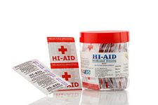 HI-AID FIRST AID SPOT BANDAGE (PACK OF 100)