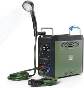 KEMIMOTO Portable Water Heater with Thermostatic Control and Pump