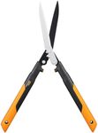 Fiskars PowerGear X Hedge Shear HSX92, Non-stick coating, Steel blades, Length: 63 cm, Black/Orange, 1023631