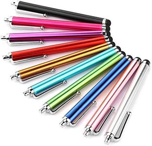 T Tersely Capacitive Touch Screen Phone Styli Stylus Pen for Apple iPad Air 5 / Pro, iPhone 15 14 13 12 Pro Max, for Samsung Note Smartphones Tablets Google Pixel(10-Pack)