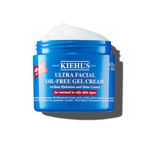 Kiehl's Ultra Facial Oil-Free Gel Cream Moisturiser for Oily to Normal Skin, Shine-Reducing Cooling Daily Hydrator, Non-Comedogenic Alcohol-Free Fragrance-Free Balancing Formula, 125ml