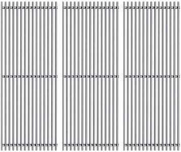 Htanch SF4103(3-Pack) Stainless Steel Cooking Grid Grates Replacement for Charmglow Gas Grill Model 810-8410-F; Charmglow 810-8410-F; Charmglow Models: 810-8410-F