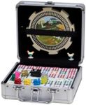 Mexican Train & Chicken Domino Set, Professional Set of 91, Double of 12