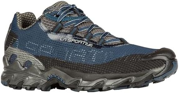 La Sportiva Mens Wildcat Trail Running Shoes, Carbon/Opal, 8.5