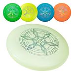 Indy - Dirty Disc (175 g) (Glow) Frisbee, Professional Frisbee Disc, Throwing Disc, Flying Disc, Sports Toy, Sports Game for Children and Adults