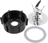 Blender Blade for Oster Blender Replacement Parts with Jar Base Cap and O Ring Seal Gasket Accessory Refresh Kit by TOSAMZOO (6-Point)