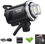 Godox MS200V 200W Strobe Flash GN53 5600K 0.1-1.8S Recycle Time 2.4G with LED Modeling Lamp LED Light Strobe Flash Monolight for Studio, Portrait, Commerce Photography, etc (MS200 Upgraded Version)