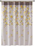 SKL Home Spring Garden Shower Curtain, Gray