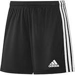 adidas Women's Squadra 21 Shorts (1/4), Black/White, L