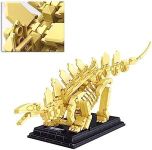 Vocrev Jurassic Stegosaurus Fossil Ideas Building Set Kids Toys, Educational Dinosaur Bones Toys, Great Dinosaur Toy for Kids, Creative Festival Gifts for Boys and Girls, Dinosaur Lover(491 PCS)