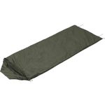 Snugpak Jungle Bag WGTE - Sleeping Bag with Built-in Mosquito Net - Lightweight, Sanitary Sleep Bag & Versatile Quilt - Cosy Sleeping Bag for Tropical Condition Camping & Exploration - Olive (RZ)