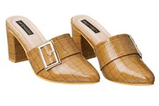 SHOENEED'S Womens Bellies | Latest Collection Stylish Ballet Heels | Casual Block Heel Office Wear Bellies for women