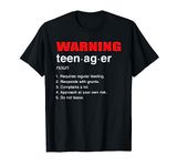 Teenage 13th Birthday Funny Gift Design For Boys And Girls T-Shirt