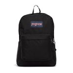 JansSport Pack SUPERBREAK BLACK, (Blk) Black, One Size, Minimalist