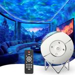 ibell Galaxy Projector, Ocean Wave Sensory Lights Night Light Projector for Bedroom, 360° Rotation Nebula Light Projector Ceiling Projector Baby Projector Light for Kids Adults Gifts Room Decor