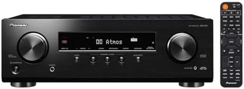 Pioneer VSX-534 Home Audio Smart AV Receiver 5.2-Ch HDR10, Dolby Vision, Atmos and Virtual Enabled with 4K and Bluetooth