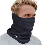 Tough Headwear Half Ski Mask for Men & Women, Winter Face Mask for Cold Weather, Half Balaclava Neck Gaiter Warmer, Motorcycle Face Mask