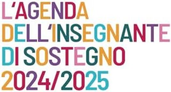 L'agenda dell'insegnante di sostegno 2024-2025