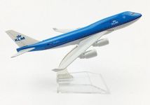 E Shopping Only for Display Diecast Aeroplane Scale Model Size -16 Cm Multicolor (KLM AIRLINES)