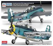 Academy TBM-3 "USS Bunker Hill Airplane Model Building Kit