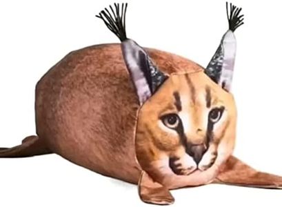 CeFoney Floppa, peluche Raise a Floppa, 24,1 cm, morbido cuscino imbottito in peluche, bambola simulazione gatto cartoni animati, per amici e fan