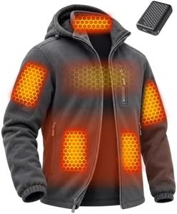 Wulcea Men Heated Graphene Fleece Jackets 12v Battery Pack Included Best Birthday Christmas Gift Ideas Boyfriend Husband Who Have Everything Unique Top Nice Gifts Cool Useful