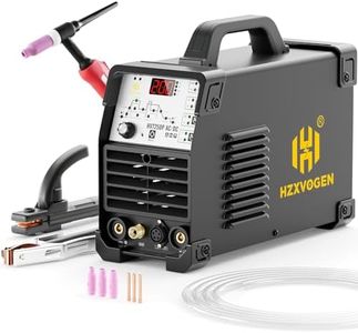 H HZXVOGEN TIG Welder AC DC with Pulse, 200A Aluminum TIG Welder with Square Wave 220V IGBT Inverter HF TIG/Pulse TIG/Stick Welder Machine