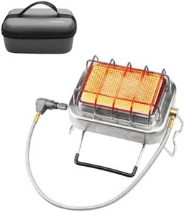 Fire-Maple Sunflower Portable Heater Camping Stove, Outdoor Gas Heater Stove 2 in 1 Functionality, Ideal for Hiking, Fishing, Hunting and Wildlife Watching, Suitable for 1-2 people