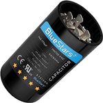 BlueStars Ultra Durable 145-175 uf MFD 50/60 Hz 110-125 VAC Volts Round Start Capacitor - Universal Fit for AC Condenser Fan and Electric Motor Applications - Pack of 1