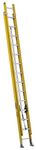 Louisville Ladder FE4228HD Fiberglass Extension Ladder, 28 Feet, 375 Pound Duty Rating