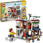 LEGO® Creator 3in1 Downtown Noodle Shop 31131 Building Kit; Features a Townhouse, Bike Shop and Arcade for Ages 8+