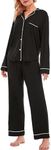 LUBOT Womens Pajamas Set PJs Set Bu