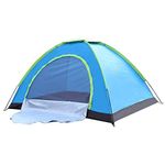 DASNDAS Polyester Waterproof 6 Person Camping & Outdoor Tent for Fishing Travel Hiking Hunting Camping (Multicolour 6 Person)