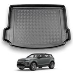 Nomad Boot Liner Compatible with Range Rover Evoque 2019+ [L551] Recyclable Plastic (PE) Tailored Fit Car Floor Mat Protector Tray Black Custom Fitted Accessory Dog Friendly Waterproof Raised Edges