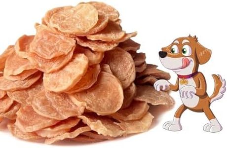 Chaoskitchen Chicken Round Dog Treats, Healthy Grain Free Dry Snacks, High Protein Daily Training Rewards for Small Medium Large Dogs, Puppy Senior Friendly,16 oz (1 lb / 454 g)