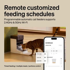 PETLIBRO RFID Automatic Cat Feeder – App Control, Collar Activated, 3L