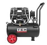 TEH 100% Copper AIR Compressor 2HP 1500W 24L LITERS Oil Free 8 BAR 7.42 CFM 116PSI 210L/min 220V TEHTOOLS TAC24L 2 Year Warranty