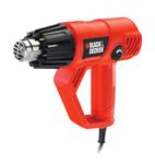 BLACK+DECKER 2000W Heat Gun for Paint Stripping with 5 Accessories Kitbox, 2 Speed & Variable Heat Control, KX2001K-GB