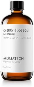 AromaTech Cherry Blossom & Hinoki Aroma Oil for Scent Diffuser - 500 Milliliter
