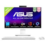 ASUS AiO V470,13th Gen Intel Core i3-1315U, 27" FHD,100Hz,All-in-One PC(16GB RAM/512GB SSD/Windows 11/Office 24/Retractable Camera/Wireless Keyboard & Mouse/M365 Basic (1Year)*) V470VAB-KWPE002WS