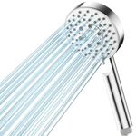 Magichome Shower Head(Only Shower Head), High Pressure Shower Head with 5 Spray Modes, Turbocharged Design Powerful Shower Head for Low Water Pressure