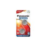 MICROUSB Compatible with Panasonic Lithium Coin 3v CR2025 - Provide Long Lasting Power in a Variety of Devices,from keyless-Entry fobs to Toys (CR2025, Pack of 2)